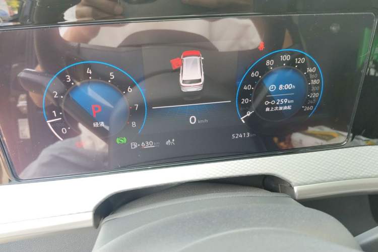 Used Volkswagen Tavendor 2023 380TSI Four-Wheel Drive R-Line Cruise Edition Instrument Cluster