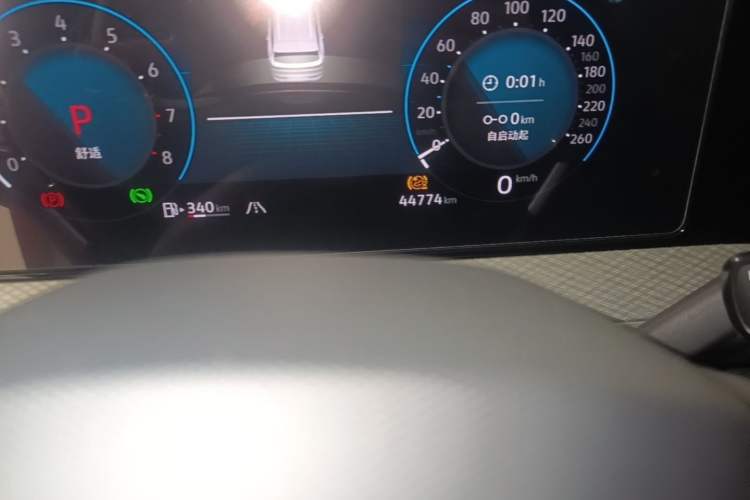 Used Volkswagen Tavendor 2023 380TSI Four-Wheel Drive R-Line Cruise Edition Odometer Close Up
