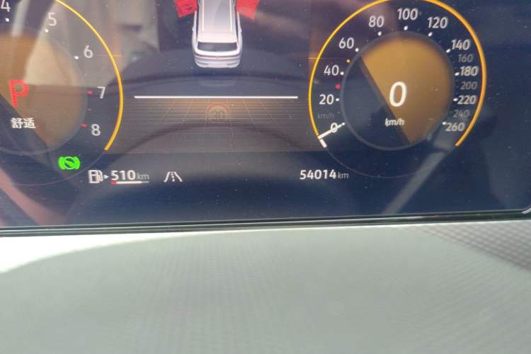 Used Volkswagen Tavendor 2023 380TSI Four-Wheel Drive R-Line First Edition Odometer Close Up