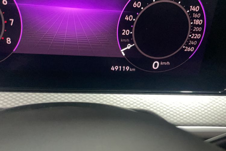 Used Volkswagen Tavendor 2023 330TSI Luxury Touring Edition Odometer Close Up