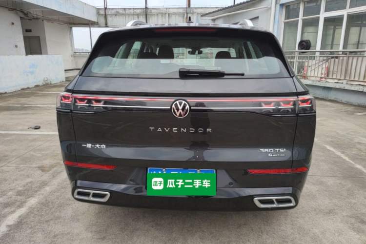 Used Volkswagen Tavendor 2023 380TSI Four-Wheel Drive R-Line Cruise Edition Rear