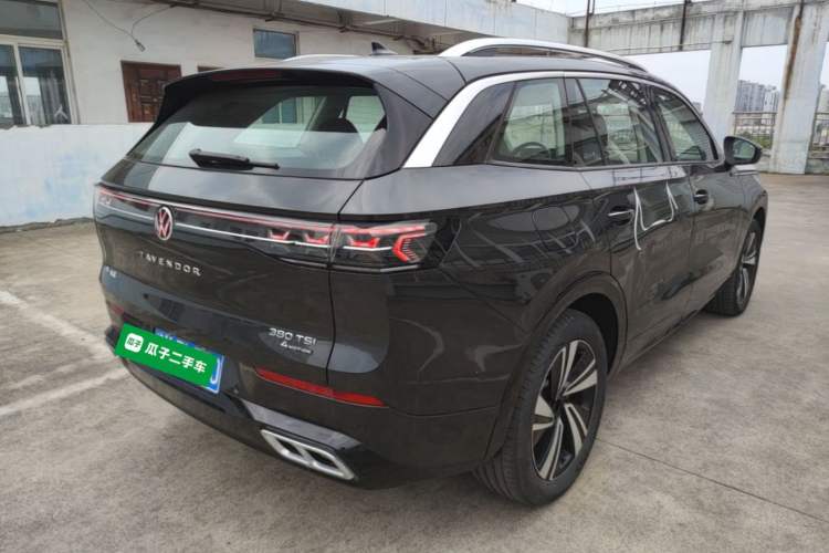 Used Volkswagen Tavendor 2023 380TSI Four-Wheel Drive R-Line Cruise Edition Rear Right 45 Deg
