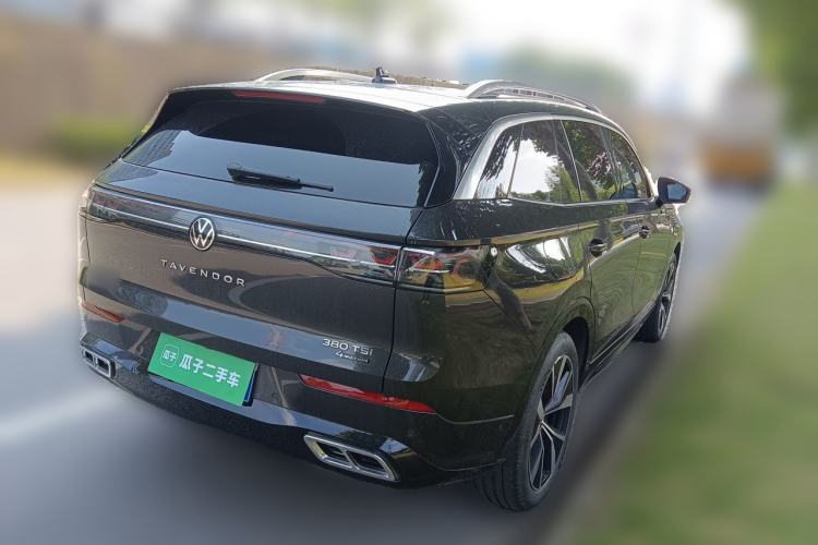 Used Volkswagen Tavendor 2023 380TSI Four-Wheel Drive R-Line First Edition Rear Right 45 Deg