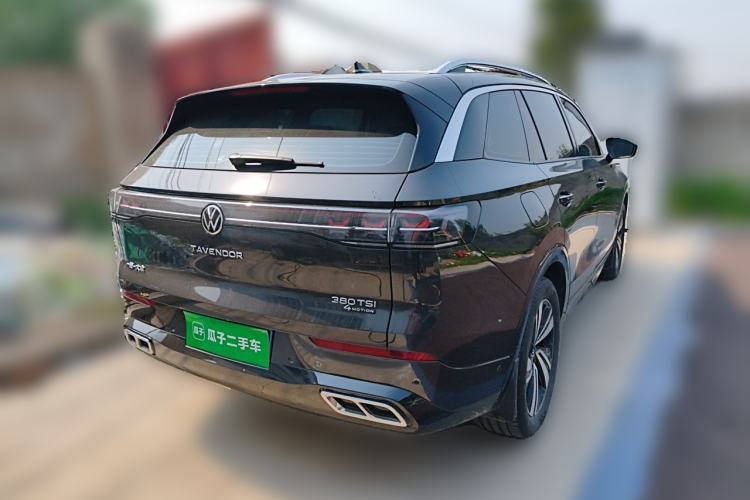 Used Volkswagen Tavendor 2023 380TSI Four-Wheel Drive R-Line Cruise Edition Rear Right 45 Deg