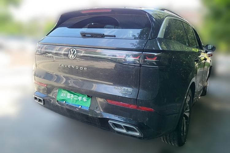 Used Volkswagen Tavendor 2023 380TSI Four-Wheel Drive R-Line Cruise Edition Rear Right 45 Deg