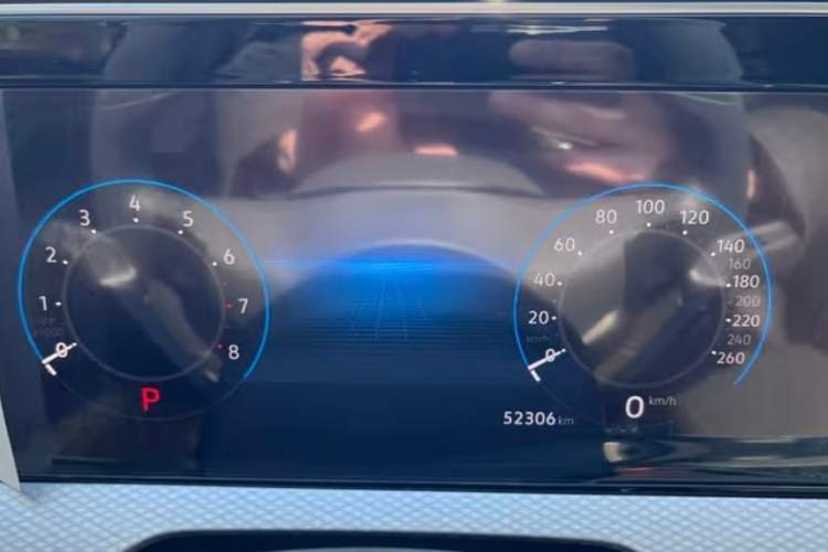 Used Volkswagen Tavendor 2023 380TSI Four-Wheel Drive R-Line Cruise Edition Odometer Close Up