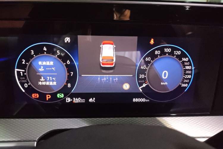Used Volkswagen Tavendor 2023 380TSI Four-Wheel Drive R-Line First Edition Instrument Cluster