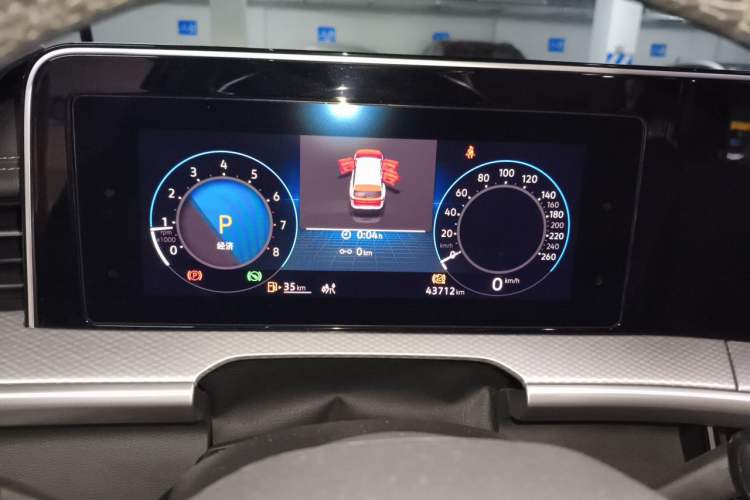 Used Volkswagen Tavendor 2023 380TSI Four-Wheel Drive R-Line First Edition Instrument Cluster