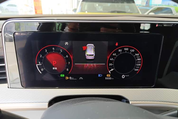 Used Volkswagen Tavendor 2023 380TSI Four-Wheel Drive R-Line Cruise Edition Instrument Cluster