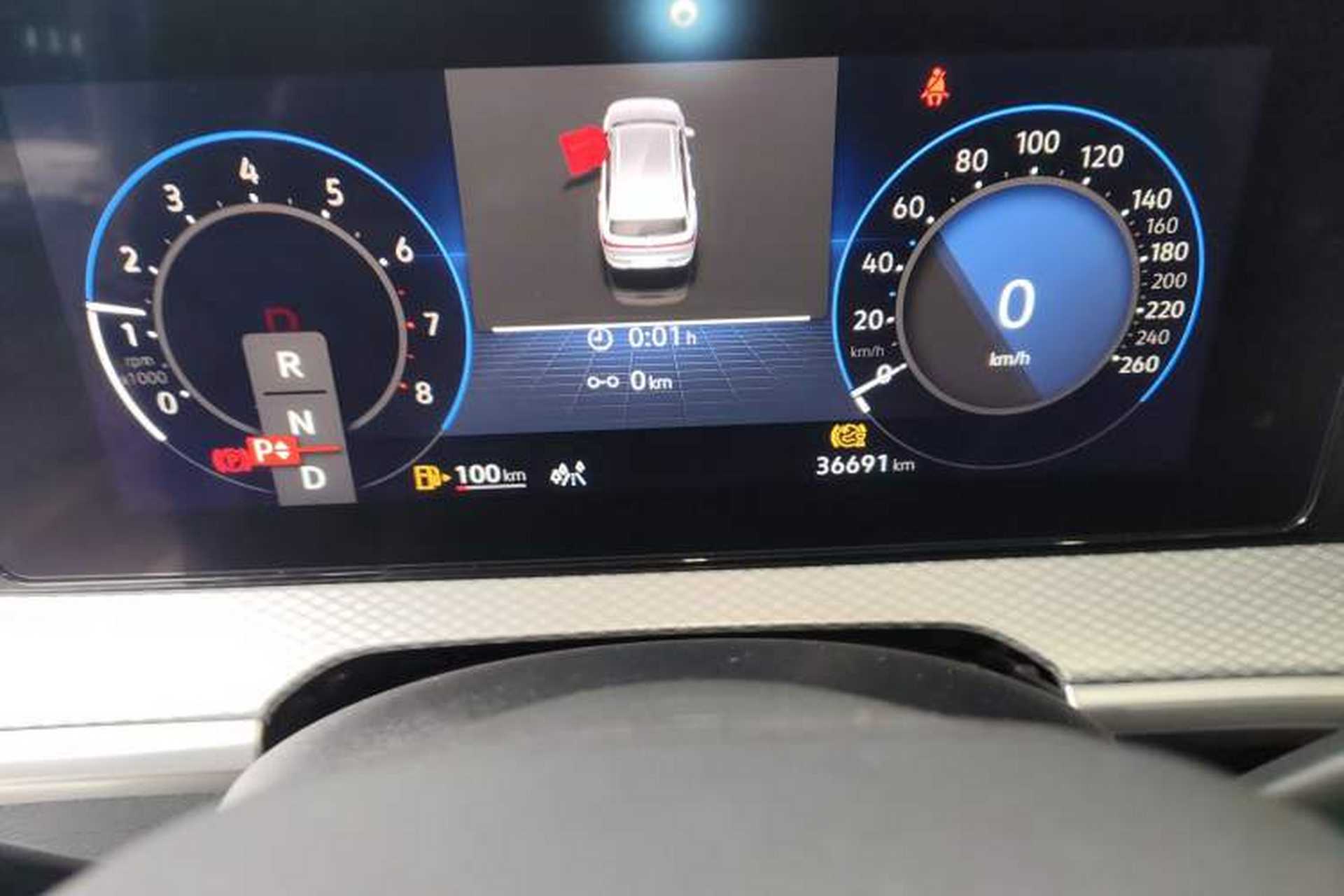 Used Volkswagen Tavendor 2023 380TSI Four-Wheel Drive R-Line Cruise Edition Instrument Cluster