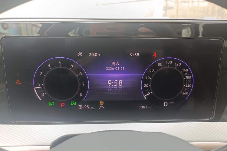 Used Volkswagen Tavendor 2023 380TSI Four-Wheel Drive R-Line Cruise Edition Instrument Cluster