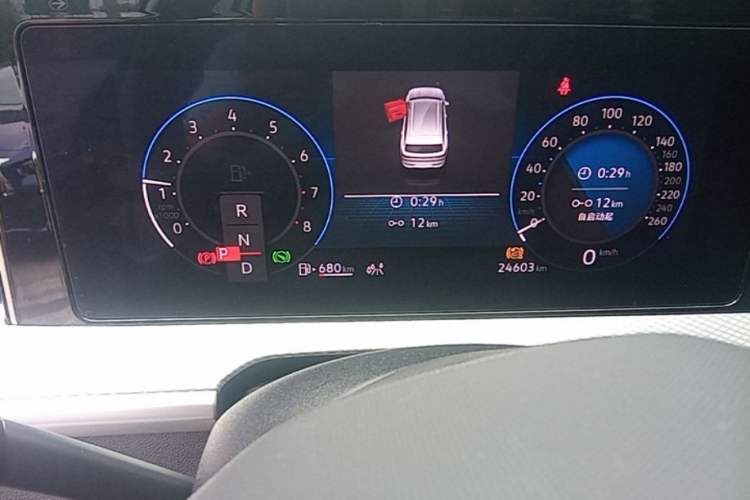 Used Volkswagen Tavendor 2023 380TSI Four-Wheel Drive R-Line Cruise Edition Instrument Cluster