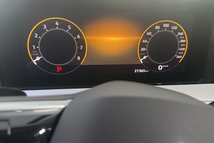 Used Volkswagen Tavendor 2023 380TSI Four-Wheel Drive R-Line Cruise Edition Odometer Close Up