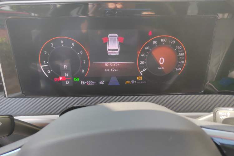 Used Volkswagen Tavendor 2023 380TSI Four-Wheel Drive R-Line Cruise Edition Instrument Cluster