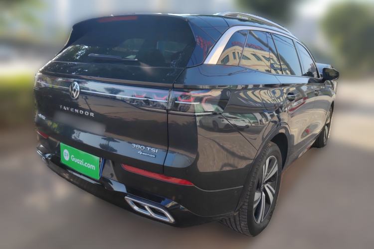 Used Volkswagen Tavendor 2023 380TSI Four-Wheel Drive R-Line Cruise Edition Rear Right 45 Deg