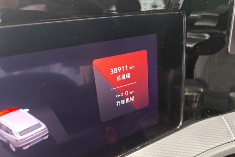 Used Volkswagen Tavendor 2023 380TSI Four-Wheel Drive R-Line Cruise Edition Odometer Close Up