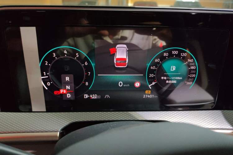 Used Volkswagen Tavendor 2023 380TSI Four-Wheel Drive R-Line Cruise Edition Instrument Cluster