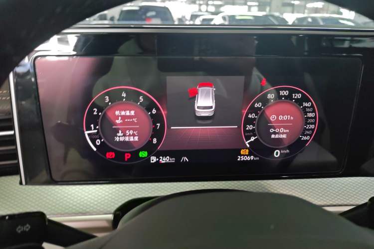 Used Volkswagen Tavendor 2023 380TSI Four-Wheel Drive R-Line First Edition Instrument Cluster
