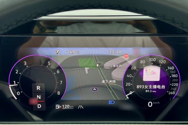 Used Volkswagen Tavendor 2023 380TSI Four-Wheel Drive R-Line Cruise Edition Instrument Cluster
