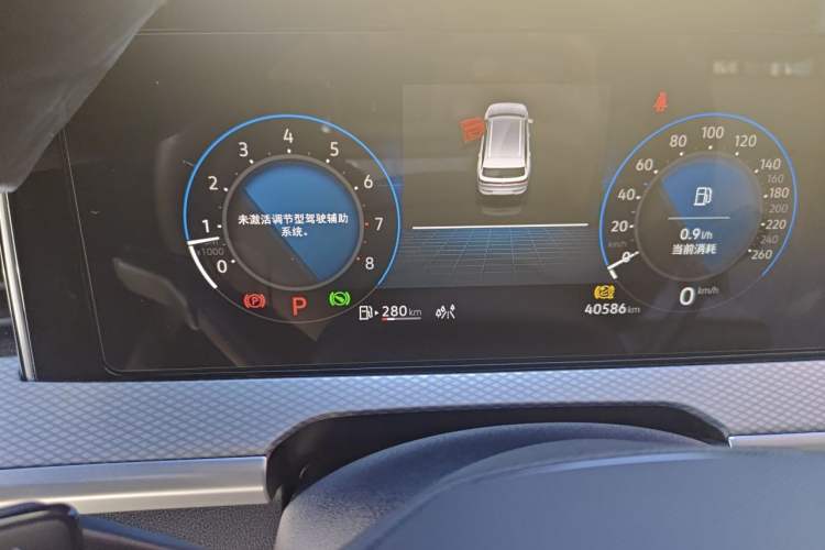 Used Volkswagen Tavendor 2023 380TSI Four-Wheel Drive R-Line Cruise Edition Instrument Cluster