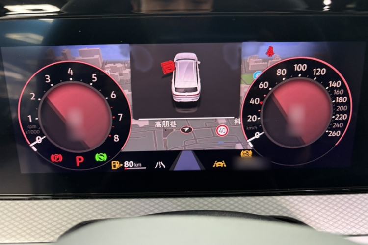 Used Volkswagen Tavendor 2023 380TSI Four-Wheel Drive R-Line First Edition Instrument Cluster