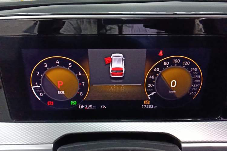 Used Volkswagen Tavendor 2023 380TSI Four-Wheel Drive R-Line Cruise Edition Instrument Cluster