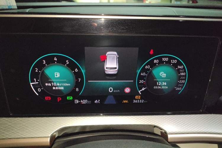 Used Volkswagen Tavendor 2023 380TSI All-Wheel Drive R-Line Journey Edition Instrument Cluster