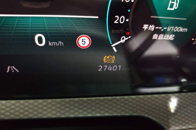 Used Volkswagen Tavendor 2023 380TSI Four-Wheel Drive R-Line Cruise Edition Odometer Close Up