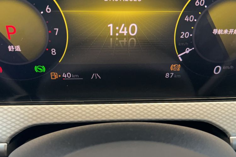 Used Volkswagen Tavendor 2023 380TSI Four-Wheel Drive R-Line Cruise Edition Odometer Close Up