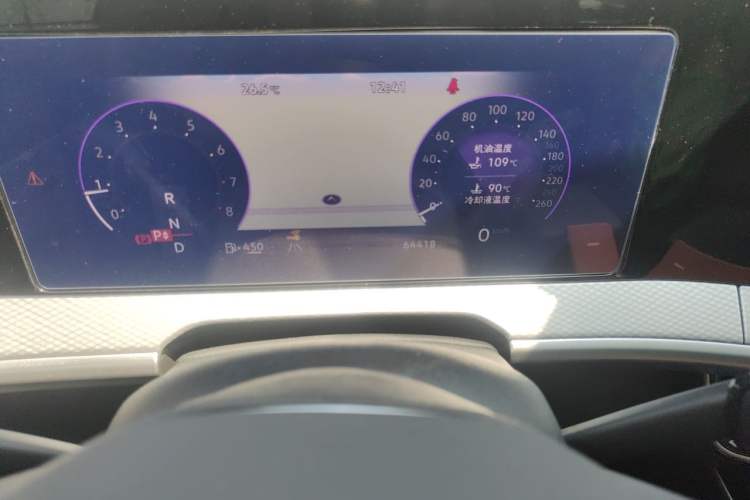 Used Volkswagen Tavendor 2023 380TSI Four-Wheel Drive R-Line Cruise Edition Odometer Close Up