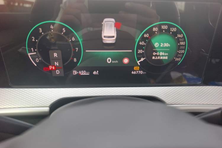 Used Volkswagen Tavendor 2023 380TSI Four-Wheel Drive R-Line Cruise Edition Odometer Close Up