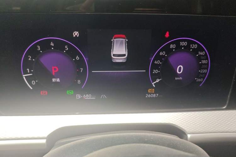 Used Volkswagen Tavendor 2024 380TSI All-Wheel Drive R-Line Cruise Edition Instrument Cluster