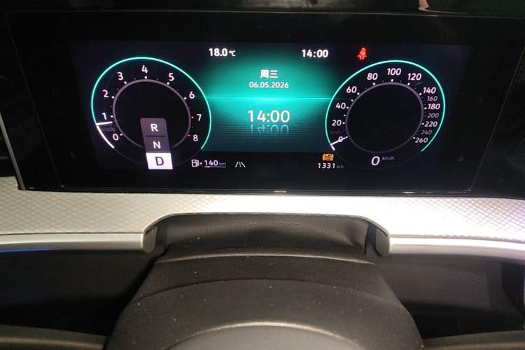Used Volkswagen Tavendor 2024 Facelifted 380TSI All-Wheel Drive R-Line Cruise Premium Edition Instrument Cluster
