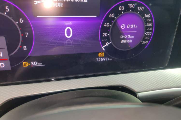 Used Volkswagen Tavendor 2024 330TSI Luxury Touring - All-Inclusive Edition Odometer Close Up