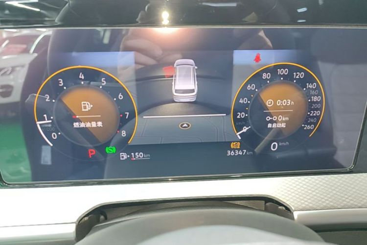Used Volkswagen Tavendor 2024 330TSI Luxury Touring Edition Odometer Close Up