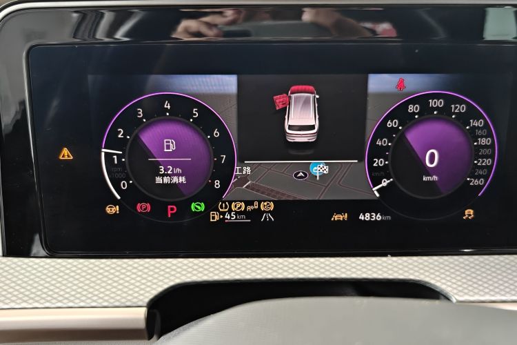 Used Volkswagen Tavendor 2024 380TSI All-Wheel Drive R-Line Cruise Edition Odometer Close Up