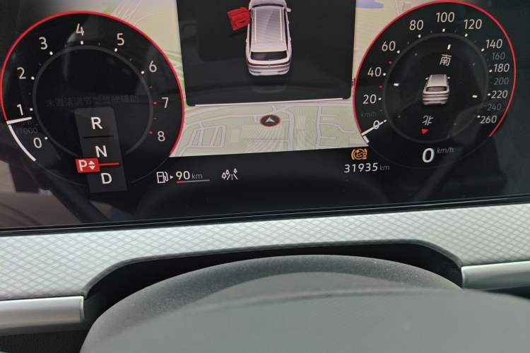 Used Volkswagen Tavendor 2024 380TSI All-Wheel Drive R-Line Cruise Edition Odometer Close Up