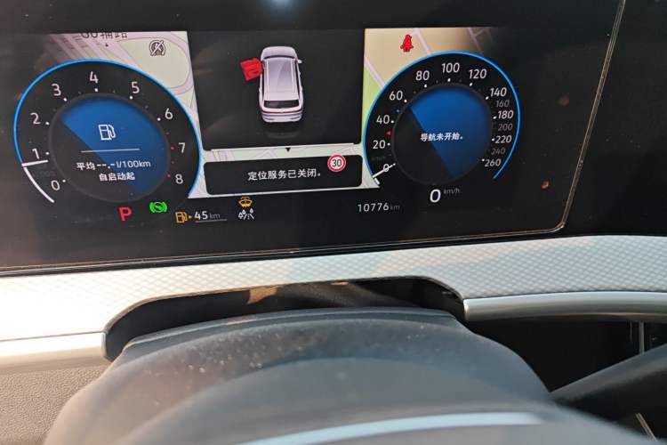 Used Volkswagen Tavendor 2024 380TSI All-Wheel Drive R-Line Cruise Edition Odometer Close Up