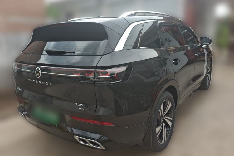 Used Volkswagen Tavendor 2024 380TSI All-Wheel-Drive R-Line Cruise Premium Edition Rear Right 45 Deg