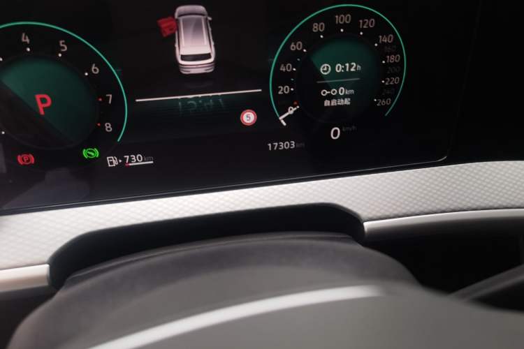 Used Volkswagen Tavendor 2024 330TSI Luxury Touring Edition Odometer Close Up