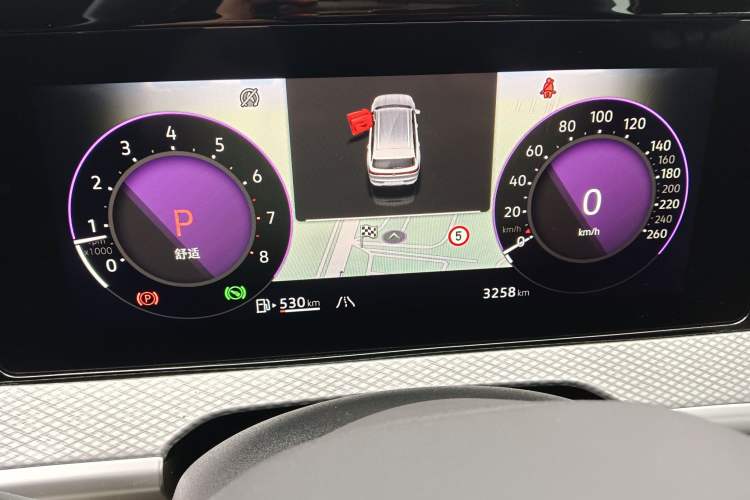 Used Volkswagen Tavendor 2024 380TSI All-Wheel Drive R-Line Cruise Edition Odometer Close Up