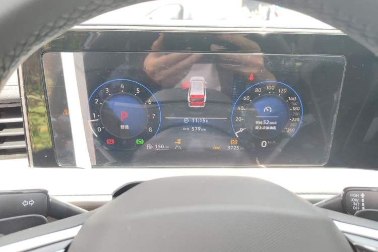 Used Volkswagen Tavendor 2025 Model 380TSI Four-Wheel Drive R-Line Cruise Zhongxiang Edition Instrument Cluster
