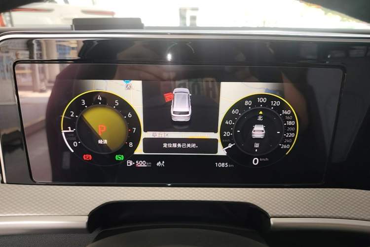Used Volkswagen Tavendor 2025 Model 380TSI Four-Wheel Drive R-Line Cruise Zhongxiang Edition Instrument Cluster