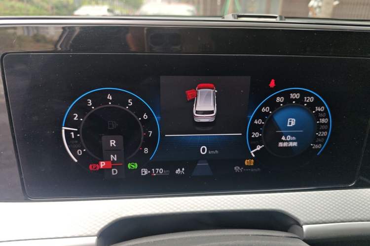 Used Volkswagen Tavendor 2025 Model 380TSI Four-Wheel Drive R-Line Cruise Zhongxiang Edition Instrument Cluster