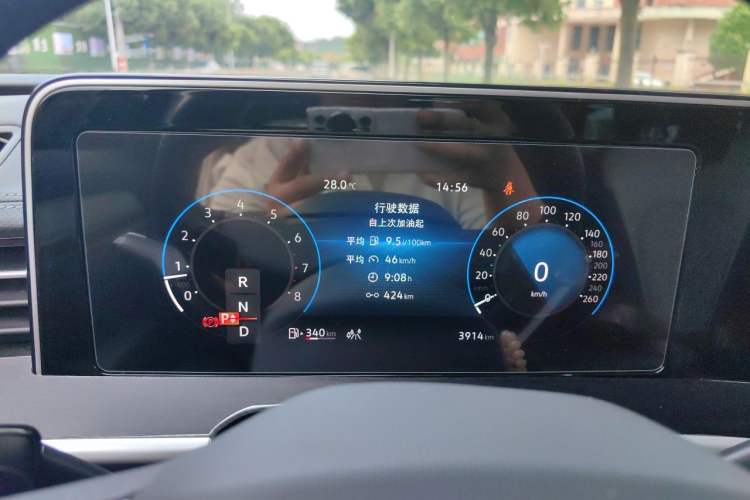 Used Volkswagen Tavendor 2025 Model 380TSI Four-Wheel Drive R-Line Cruise Zhongxiang Edition Instrument Cluster