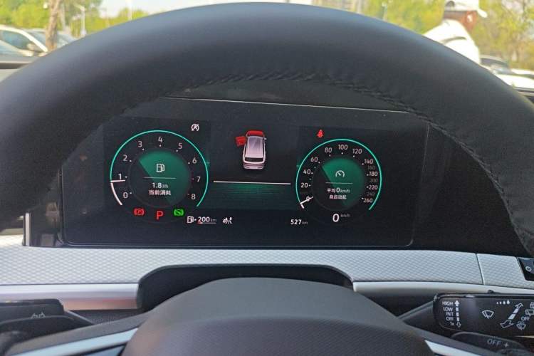 Used Volkswagen Tavendor 2025 Model 380TSI Four-Wheel Drive R-Line Cruise Zhongxiang Edition Instrument Cluster