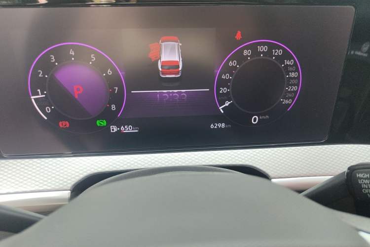 Used Volkswagen Tavendor 2025 Model 330TSI Luxury Journey—Shared Enjoyment Edition Odometer Close Up