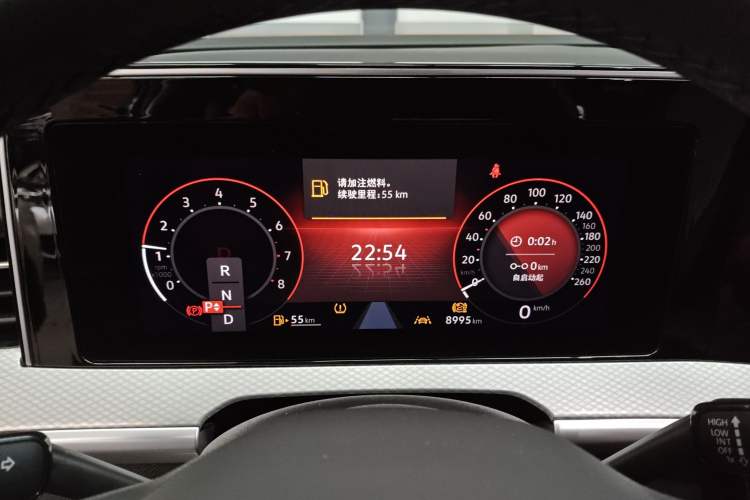 Used Volkswagen Tavendor 2025 Model 330TSI Luxury Journey—Shared Enjoyment Edition Instrument Cluster
