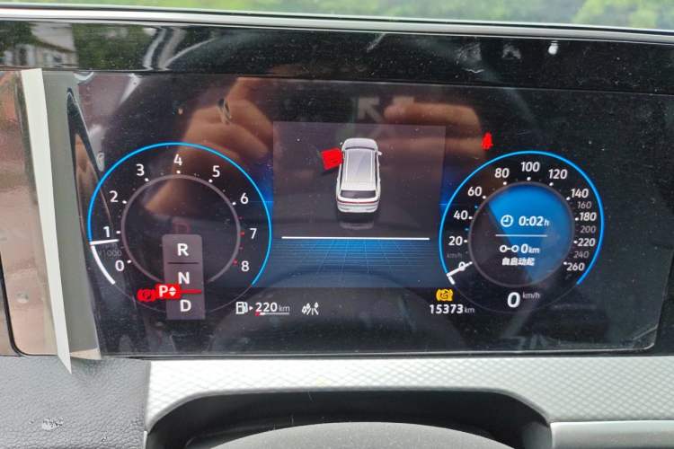 Used Volkswagen Tavendor 2025 Model 380TSI Four-Wheel Drive R-Line Cruise Zhongxiang Edition Instrument Cluster