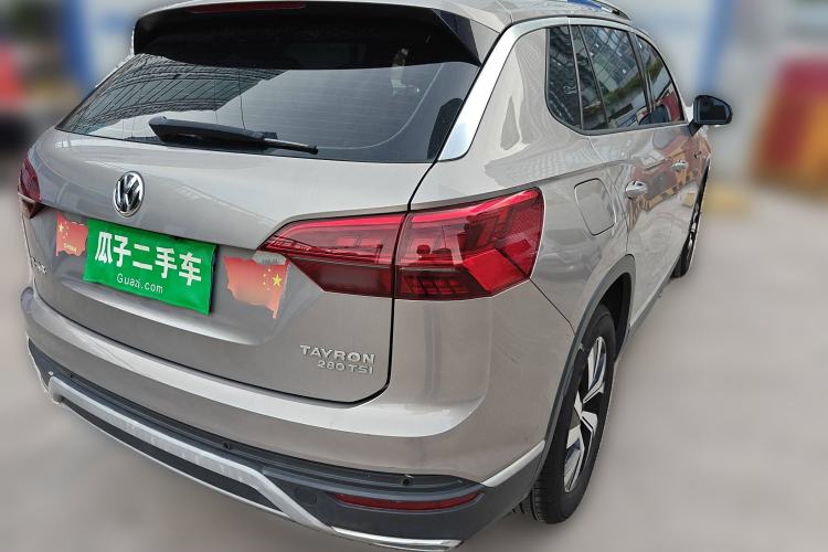 Used Volkswagen Tayron 2020 280TSI Two-Wheel Drive Luxury Connect Edition Rear Right 45 Deg